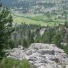 The steep, rocky approach might be the crux of this climb