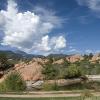 Mark hikes through the historic quarry in Red Rocks Canyon