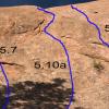 Our first three climbs - the Whale's Tale