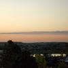 Sunrise over the plains from our balcony