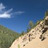 Crazy eroded rock formations 