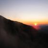 Sunrise in the mountains