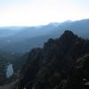 Looking out over the peaks surrounding us