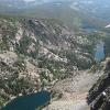 The lakes look beautiful in the summer sun