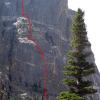 Our route for the day - Better than Love to Love Route (III, 5.9)