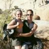 After wandering through the desert and not finding any climbing. Only our second trip out! (5/02)
