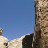 Climbing in Penitente Canyon
