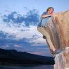 Evening Bouldering at Rotary Park:  July 15, 2007
