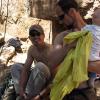 Doug, Mark and Gabe at the crag