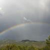Watching the sky after the storm passes by