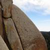 Chris rope-soloing 4th of July crack