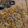 New, not so shiny ropes, after the climb