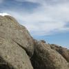 Looking out over the round granite of Vedauwoo