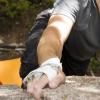 Climbing the 5.9 Y-Crack problem