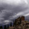 Stormy skies sent me home a little early on Sunday