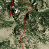 Basic Map of our circuitous route on Saturday