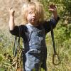 Sophie is ready to rope up!