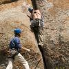 Mark starts the day with a solid lead on Hang Five (5.8)