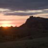 Sunrise over the Main Area