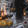 Sunday morning pretzls on the fire