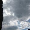 Watching clouds build to our west