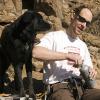 Mark and Liv enjoy the sun