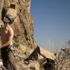 Mark belaying Dylan on Hate Hate (5.9+)