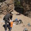 Bruce playing with Gabe at the Crag