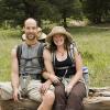 Mark and Kate after a great day of climbing