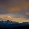 Sunset over the Rockies