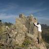 Mark does a little scrambling so I can get a nice pic