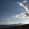 The rockies in the evening