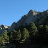 Lumpy ridge in shadow