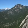 Looking west along the ridge