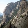 Looking along the rocky paradise of our ridgeline