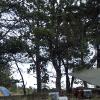 The little campsite we carved out of the hillside
