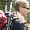 Liz is having fun on her hike