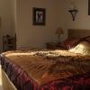 Silk comforter on a king-size futon mattress
