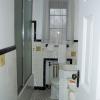Narrow classic bathroom