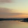 Sunrise over the Missouri River