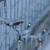I loved the look of the ice-covered Christmas lights