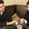 Kevin and Andrew with the new nephew