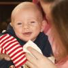 Gabe on Christmas morning