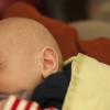 Napping after a big morning