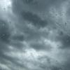 Clouds and rain close in