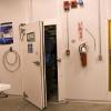 Door into the storage room