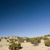 Desert hills and blue skies