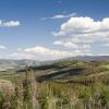Looking over the mountains of southern Wyoming