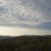 Sunrise over the hills on the 1st of July