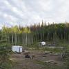 Our campground is clear cut to protect against falling trees